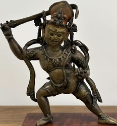 Achala (Buddhist Deity): Blue, Standing