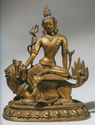 Avalokiteshvara (Bodhisattva & Buddhist Deity): Simhanada (Lion's Roar)