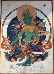 Tara (Buddhist Deity): Green