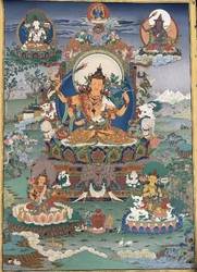 Manjushri (Bodhisattva & Buddhist Deity): Manjuvajra, Namasangiti (1 face, 4 hands)