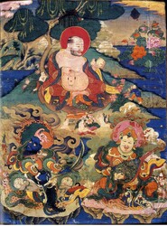 Arhat/Sthavira (Buddhist Elder): (multiple figures)