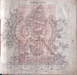 Vajrabhairava (Buddhist Deity): with consort