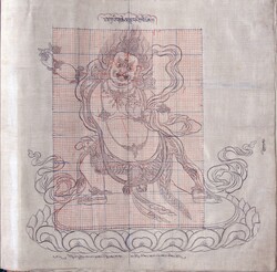 Vajrapani (Bodhisattva & Buddhist Deity): Krodha (Wrathful)