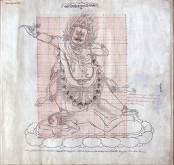 Mahakala (Buddhist Protector): Kartaridhara (Knife Holder)