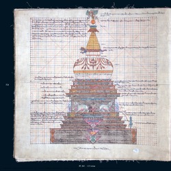 Stupa (Buddhist Reliquary): Painting