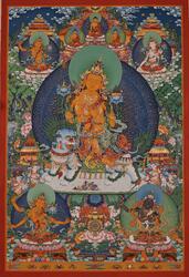 Manjushri (Bodhisattva & Buddhist Deity): (Wutaishan Mountain)