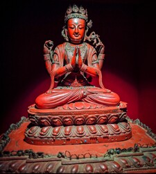 Avalokiteshvara (Bodhisattva & Buddhist Deity): Chaturbhuja (4 hands)