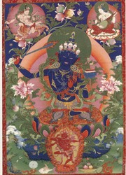 Manjushri (Bodhisattva & Buddhist Deity): Krishna (Black)