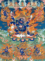 Mahakala (Buddhist Protector): Shadbhuja (Shangpa)