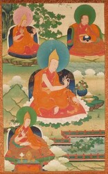 Teacher (Lama): (multiple figures)