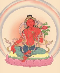 Tara (Buddhist Deity): Red