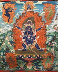 Mahakala (Buddhist Protector): Chaturmukha (Four-Faced)