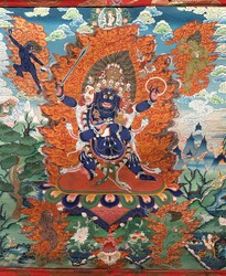 Mahakala (Buddhist Protector): Chaturmukha (Four-Faced)