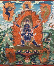 Mahakala (Buddhist Protector): Chaturmukha (Four-Faced)