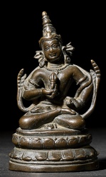 Vajrasattva (Buddhist Deity): White (solitary)