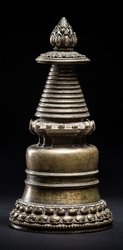 Stupa (Buddhist Reliquary): Metal
