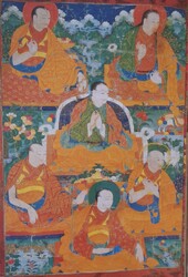 Teacher (Lama): (multiple figures)