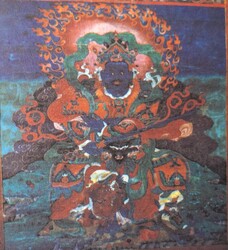 Direction Guardian (Buddhist Deity): Virudhaka (South)