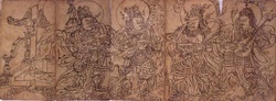 Direction Guardian (Buddhist Deity): (multiple figures)