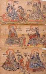 Arhat/Sthavira (Buddhist Elder): (multiple figures)