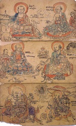 Arhat/Sthavira (Buddhist Elder): (multiple figures)