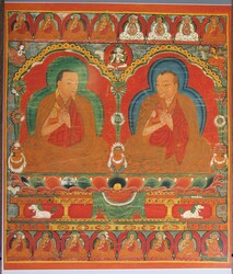 Teacher (Lama): (multiple figures)