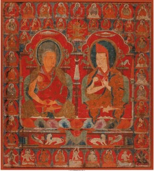 Teacher (Lama): (multiple figures)