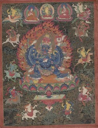 Vajrabhairava (Buddhist Deity): Solitary (Ekavira)
