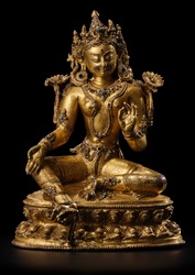 Tara (Buddhist Deity): Green