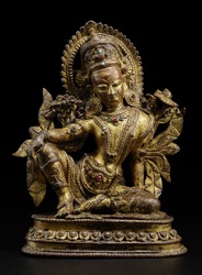 Indra (Indian God): (Seated)