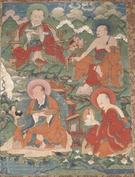 Arhat/Sthavira (Buddhist Elder): (multiple figures)