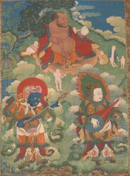Arhat/Sthavira (Buddhist Elder): (Patron) Hvashang