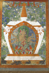 Marichi (Buddhist Deity): Kalpoktam (3 faces, 8 hands)