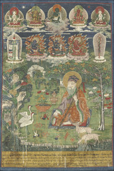 Sage of Long-Life (Chinese Deity): (With Six Elements)