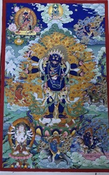 Mahakala (Buddhist Protector): Shadbhuja (Shangpa)