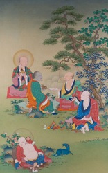 Arhat/Sthavira (Buddhist Elder): (multiple figures)